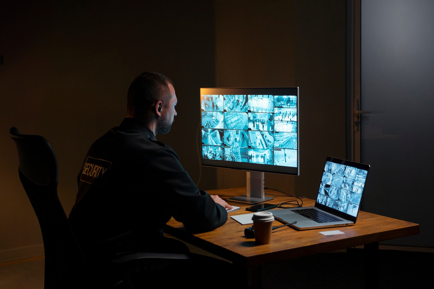 Imagen institucional de monitoreo por videovigilancia